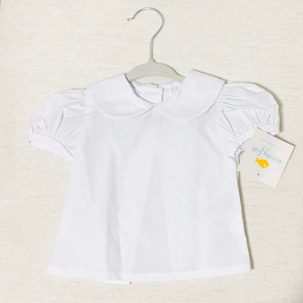 Stitchy Fish Peter Pan Blouse